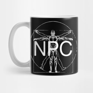 NPC - Robot Non Playable Character Mug